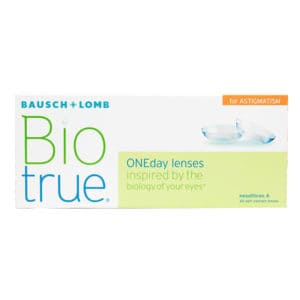Biotrue ONEday lenses for Astigmatism