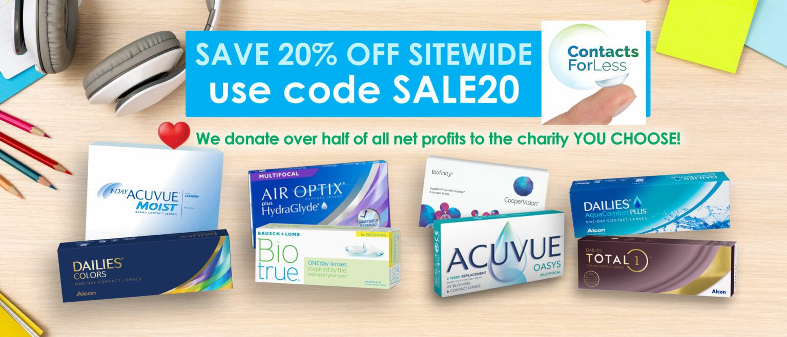 Save 20% Off On Your Contacts in the U.S.