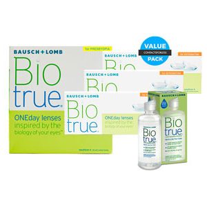 Biotrue Contacts and Solution